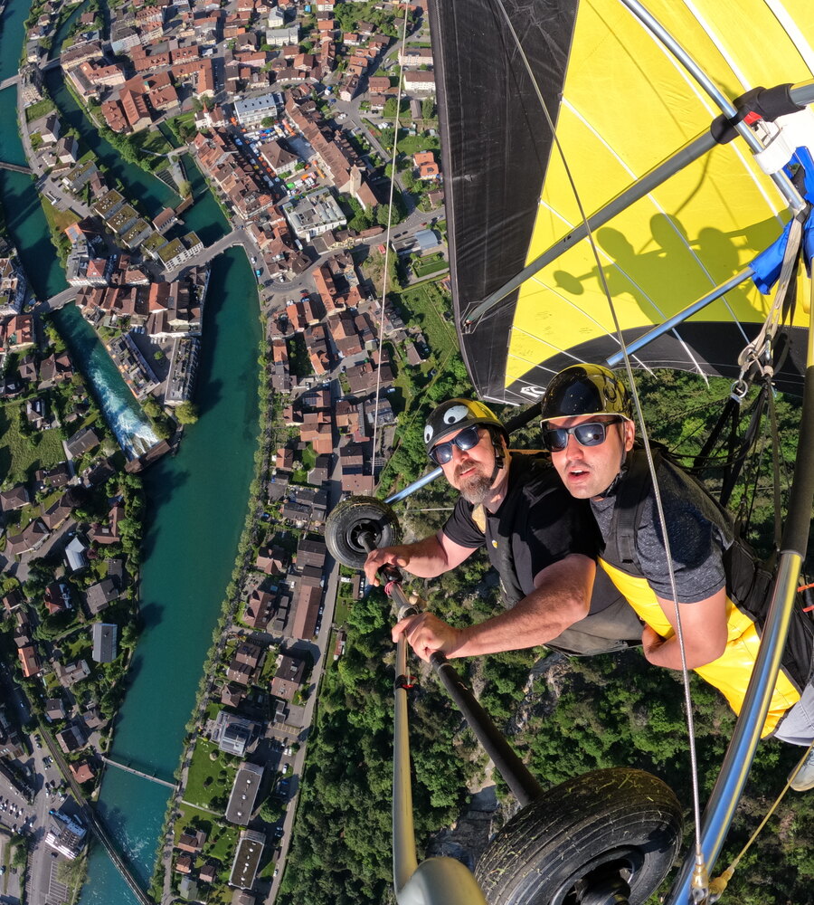 Byron O. Krepcho, paragliding